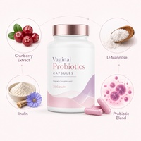 Capsules de Probiotiques Vaginaux pour Femmes Adultes, Lactobacillus Reuteri Plantarum, Détox Beauté Lyophilisées