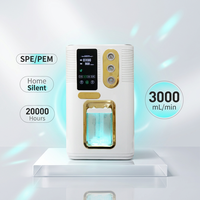 Generator Hidrogen untuk Rumah Tangga 3000ml, Hemat Energi, Pembuat Air Hidrogen Senyap, Elektrolisis SPE PEM untuk Klinik, Spa, Salon