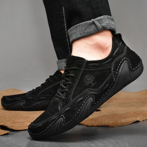 Outdoor <strong>Men</strong> Casual <strong>s</strong> <strong>Men</strong> Suede Leather Sneakers Handmade Breathable <strong>Mens</strong> Loafers <strong>Moccasins</strong> Flat Driving Boat <strong>s</strong> Plus Size - Product Image 4