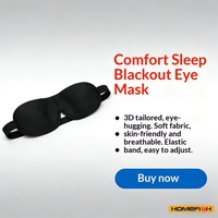 Masque de sommeil respirant 3D réglable, bloque la lumière, permet la circulation de l'air pour les yeux, unisexe, ajustement confortable, utilisation quatre saisons