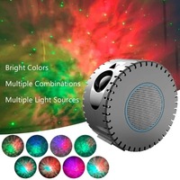 Projecteur de ciel étoilé lumière Laser lampe de Projection d'étoile de galaxie effet de scène de lampe d'onde de 30 motifs pour les lumières de fête à la maison