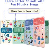 Livre sonore interactif éducatif pour l'apprentissage précoce, rechargeable par USB-C, avec impression personnalisée, pour enfants d'âge préscolaire