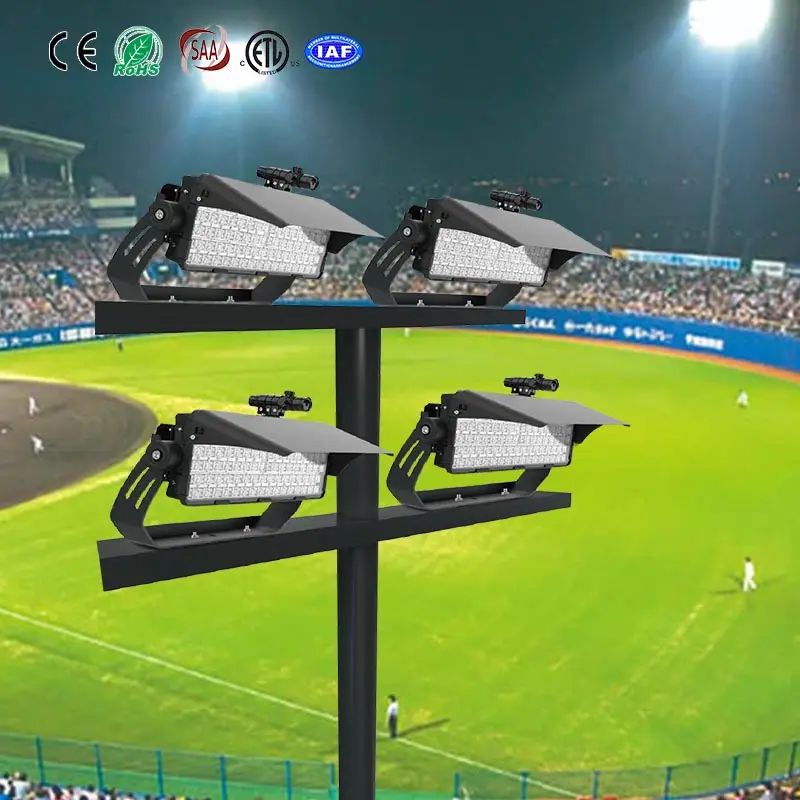 Умные наружные светильники, 250 Вт, 500 Вт, 600 Вт, 1000 Вт, 1500 Вт, 2000 Вт, высокая яркость, высокая мачта, спортивные светодиодные светильники для стадиона
