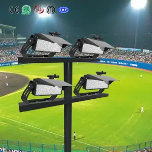 Luces inteligentes para exteriores 250W 500W 600W 1000W 1500W 2000W Alto lumen Alto mástil Deportes Inundación Estadio Luz Led