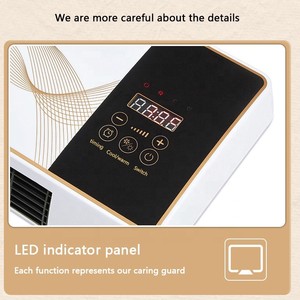 Wholesale Home Wall Heater Intelligent Remote <b>Control</b> Touch Screen Adjustment <b>Fan</b> Heater Timing LED Display - Product Image 6