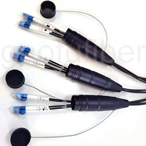 SM MM MM FT ST 4 FT SC LC 6 8 12 24 ألياف مصفحة تكتيكية الألياف البصرية التصحيح كابل مع للنشر الميداني - Product Image 2