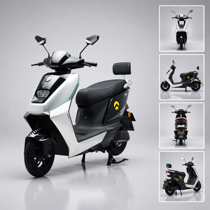 Trottinette électrique intelligente 800W 72V, vitesse maximale 60 km/h, réparation en un clic, régulateur <span class=keywords><strong>de</strong></span> vitesse 3 vitesses, application Bluetooth, TCS, écran LED 7 pouces, dossier, OTA, <span class=keywords><strong>Moto</strong></span> Électrique - Product Image 1