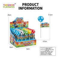 Sucettes en gros en forme de ballon de football, bonbons durs sur le thème du sport, saveurs créatives de fruits pour tir au but, cadeau pour enfants, HALAL en vrac