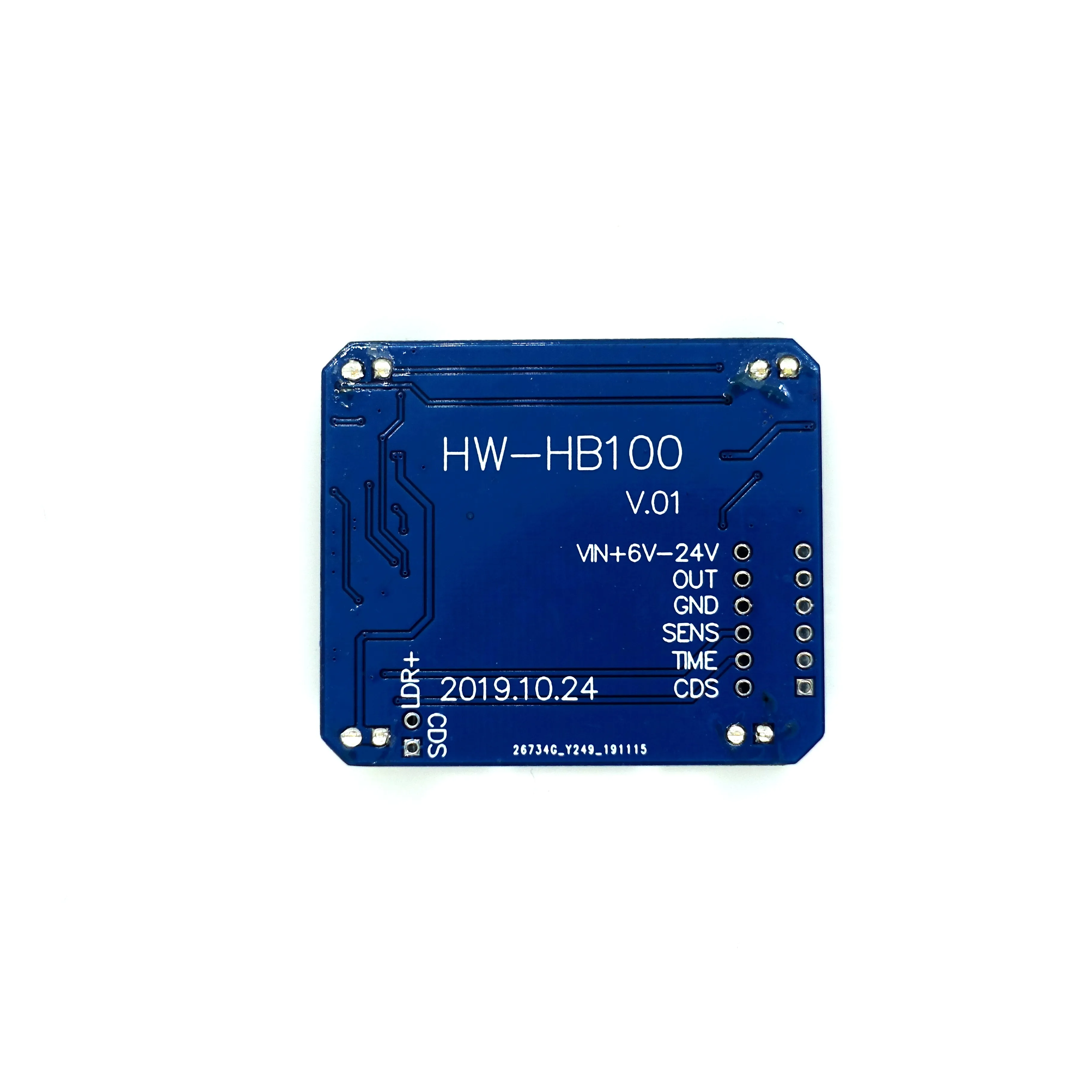 10.525 HB100 220V DC 12-24V 5.8GHz 24GHz Microwave Motion Detector Sensor Switch 