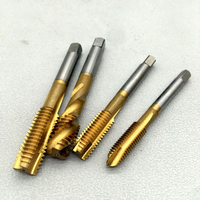Tarauds de machine à filetage en spirale CNC Grewin Tools, revêtement en étain, M3-M8, pour le filetage des métaux non ferreux