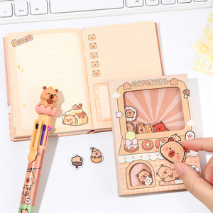 Kapibala A7 Twister Notebook Este divertido cuaderno creativo para estudiantes de escuela primaria Twister cuaderno portátil de bolsillo - Product Image 2