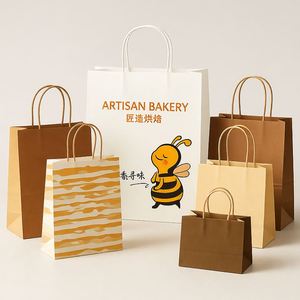Wholesale Small Mini Paper Gift Bags With Handles for <b>Wedding</b> Party Favor Packaging Customizable - Product Image 6