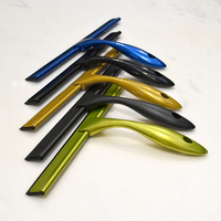 Raclettes colorées professionnelles de nettoyage de vitres, racloir d'essuie-glace ménager