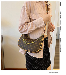 Nouveautés : Sacs à main et sacs à bandoulière de luxe pour femmes en PU, de grandes marques, élégants et tendance - Product Image 6