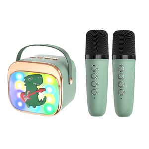 Máquina <span class=keywords><strong>de</strong></span> Karaoke Portátil Mini con Unidades <span class=keywords><strong>de</strong></span> Audio Retro, Altavoces DAC para Niños y Micrófono para Reproducción <span class=keywords><strong>de</strong></span> Música y <span class=keywords><strong>Canciones</strong></span> - Product Image 1