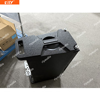 Sistema de Sonido AM208 de Alta Calidad con Altavoces de Línea Doble de 8 Pulgadas, Madera Contrachapada de Abedul, Equipo de Sonido para Iglesias, Altavoces de Línea Pasivos