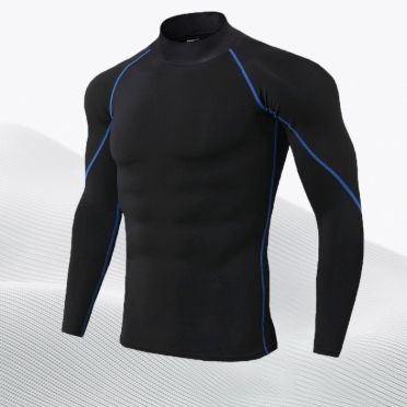 พื้นหลังสีดำและเส้นสีน้ำเงิน