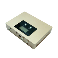 ATNJ Buster de señal de teléfono celular de color dorado de alta calidad de doble banda amplificador de señal móvil 900 2100 3G 2G BOOSTER