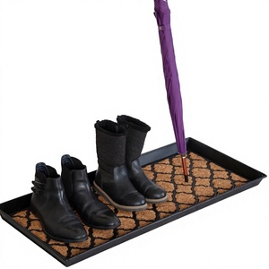 ถาดใส่รองเท้าโลหะสีดำสำหรับตกแต่งห้องนั่งเล่น - Product Image 6