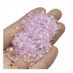 450g de Cuentas de Vidrio Trituradas Irregulares, Virutas de Cristal para Joyería, Relleno y Decoración de Uñas - Product Image 4