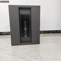 DEKEN FLEX P18S Profesyonel Ses Sistemi 850W Sınıf H Amfi 6. Dereceden Bant Geçiren Çok Yönlü Subwoofer 18 inç Aktif Subwoofer