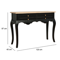 OEM Traditioneller klassischer antiker hölzerner Konsolen tisch zum Essen Home Decor Art Accent Flur Schreibtisch mit Schubladen konsole