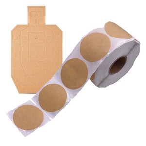 500Pcs/cuộn các tông mục tiêu cho chụp idpa ipsc dán thực hành dots Mini chụp phạm vi mục tiêu dán bắn cung - Product Image 1