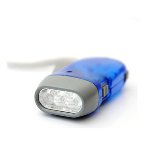 Mini Creative Hand-Powered Emergency Flashlight for Household Outdoor Use and Promotions Gifts