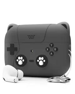 Fundas <span class=keywords><strong>de</strong></span> Silicona Suave para Apple <span class=keywords><strong>Airpods</strong></span> <span class=keywords><strong>Pro</strong></span>, Cubierta Protectora para Auriculares Inalámbricos, Funda para <span class=keywords><strong>Caja</strong></span> <span class=keywords><strong>de</strong></span> <span class=keywords><strong>Carga</strong></span> <span class=keywords><strong>de</strong></span> Apple Air Pods <span class=keywords><strong>Pro</strong></span> - Product Image 1