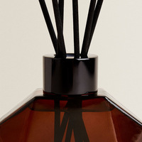 Diffuseur de roseau floral de parfum de bouteille en verre cristal décoratif de Mescente en gros 100ml