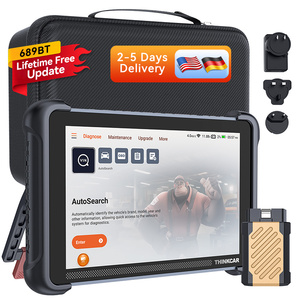 THINKCAR THINKSCAN 689BT Professional Car Diagnostic Tool CANFD DOIP Bi-directional ECU Coding 34 Reset Full System Obd2 Scanner - Product Image 1