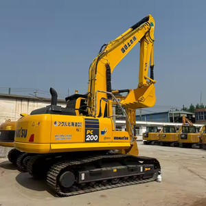 เครื่องขุดมือสองหนักอุปกรณ์ PC200รถตักดิน Komatsu PC200-6 PC200-7 PC200-8มือสอง - Product Image 3