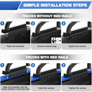 Barra Antivuelco para Camionetas Medianas, Barra Deportiva Ajustable Compatible con Toyota Tacoma 2005-2023 y Chevy Colorado 2015-2023 - Product Image 4