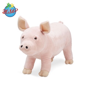 Thực tế Lợn nhồi bông động vật sống động như thật sang trọng lợn cho những người yêu động vật trang trại làm bằng polyester bền với PP bông Điền - Product Image 4