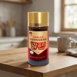 [HANSAENG BIO] Bebida coreana ALFREE Gold Hangover Relief 70ml Invención patentada que contiene extracto de brote de maní - Product Image 3