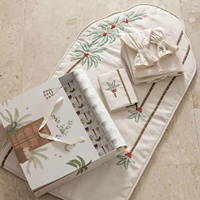 Nouvelle Collection 2026 : Ensemble de Prière de Luxe 3-en-1 avec Tapis Brodé, Housse de Coran et Abaya – Cadeaux de Ramadan pour Musulmans