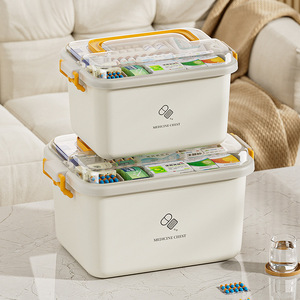 医療キット多機能プラスチック医薬品保管箱応急処置緊急供給工場 - Product Image 2