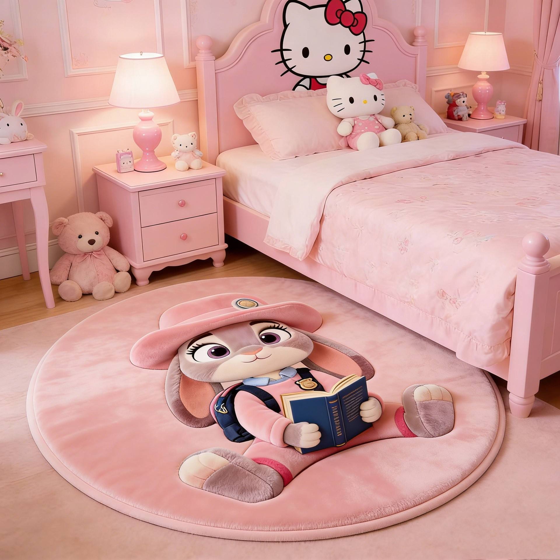 เจ้าหน้าที่จูดี้กำลังอ่านหนังสือ