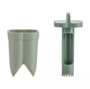 Đa chức năng 2-in-1 nhựa trái cây và rau công cụ corer & Hạt giống Remover cho Ớt chuông jalapeno corer <span class=keywords><strong>Slicer</strong></span> - Product Image 2