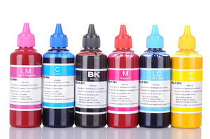 Set di Inchiostri per Sublimazione 100ml, 6 Colori CMYK LC LM per Stampanti <span class=keywords><strong>Epson</strong></span>, Kit Inchiostri per Stampa a Trasferimento Termico - Product Image 5