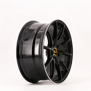 Jantes en alliage d'aluminium BLD, après-vente, noires, 16, <span class=keywords><strong>17</strong></span>, 18, 19 <span class=keywords><strong>pouces</strong></span>, 5x100, 5x114.3, 5x112, jantes en alliage, ET 35MM - Product Image 4