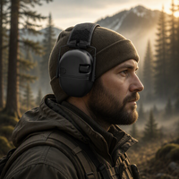 Casque anti-bruit pour le tir, protège-oreilles tactiques électroniques, protection auditive