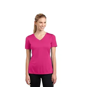 T-shirts de sublimation coupe ajustée unis t-shirts de sport vierges 100 polyester t-shirt vente en gros t-shirts de course t-shirts à impression personnalisée - Product Image 1