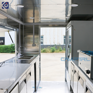 CAMPTRL Rimorchio Alimentare Mobile Tutto-in-uno Completamente Attrezzato, Cucina Commerciale, Rimorchio Concessioni, Food Truck BBQ per Diversi Tipi di Cibo - Product Image 5