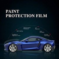 Film de protection de peinture automobile transparent super hydrophile YQ Vehicle Gloss PPF TPU 6,5 mil 7,5 mil 8,5 mil