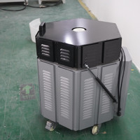 Four rotatif électrique en céramique mini, température maximale 1280°C, petit équipement de laboratoire de poterie domestique