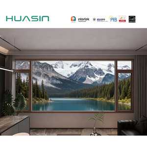 <span class=keywords><strong>Ventanas</strong></span> de Madera Revestidas de Aluminio con Triple Vidrio, Estándar Estadounidense 2026, Personalizadas al por Mayor de Huasin - Product Image 5
