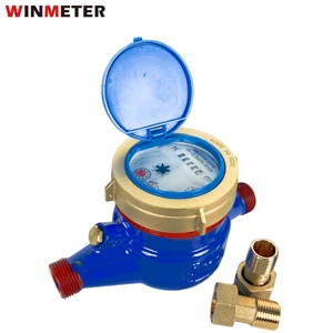 DN15マルチジェット乾式ダイヤルR160鋳鉄製IP68外部調整WINMETER商用CE認証クラスBカスタム水道メーター - Product Image 3