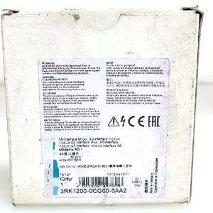 1ชิ้นแบรนด์ใหม่3rk1200-0cg00-0aa2 E12โมดูล AS-Interface 3rk1 200-0cg00-0aa2 PLC ระบบอัตโนมัติทางอุตสาหกรรม - Product Image 1