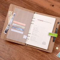 Recharge personnalisée Pages intérieures Rechange Inserts Papier pour classeur à anneaux A5 6 trous